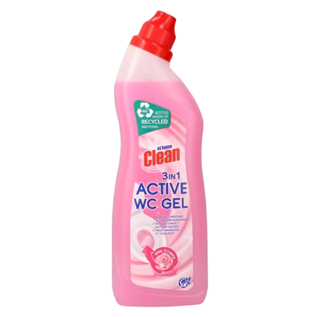 At Home Clean Active Wc Gel Pink Power 3in1 Product Image