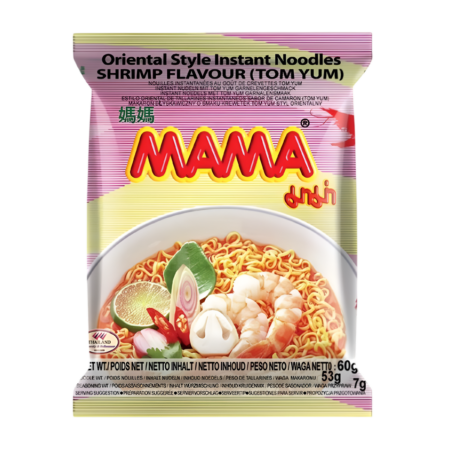 Mama Instant Noodles Shrimp Product Image