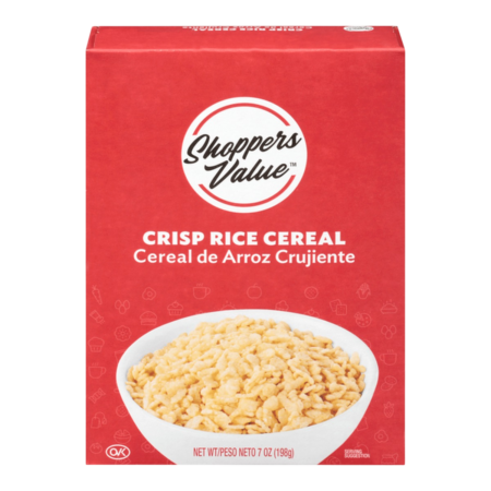Shoppers Value Cereal Crisp Rice Product Image