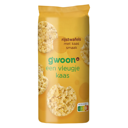 G'woon Rijstwafels met Kaas Smaak Product Image