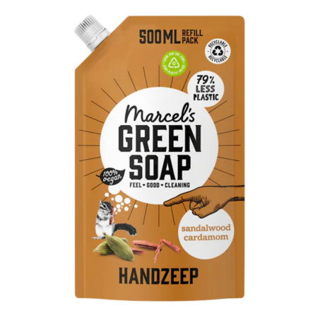 Marcel's Green Soap Handzeep Scandalwood & Cardamon Product Image