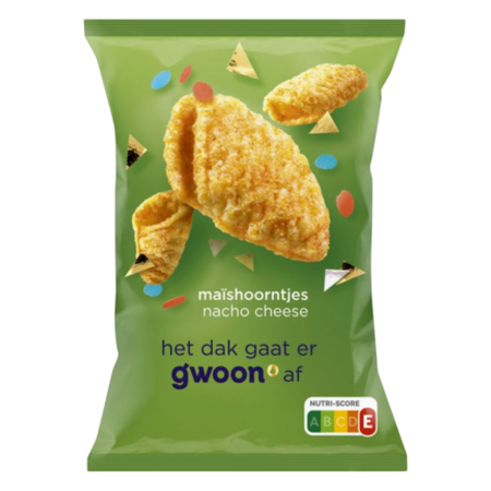 G'woon Maïshoorntjes Nacho Cheese Product Image