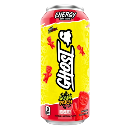 Ghost Energy Sour Patch Redberry Zero Sugar Product Image