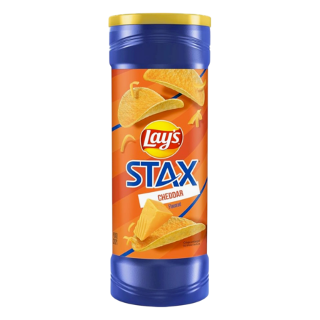 Lay's Stax Potato Crisps Cheddar Product Image