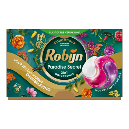 Robijn Wascapsules Paradise Secret Product Image
