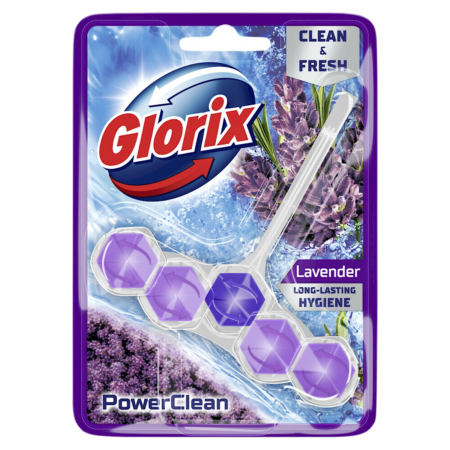 Glorix Toiletblok Power Clean Lavender Product Image