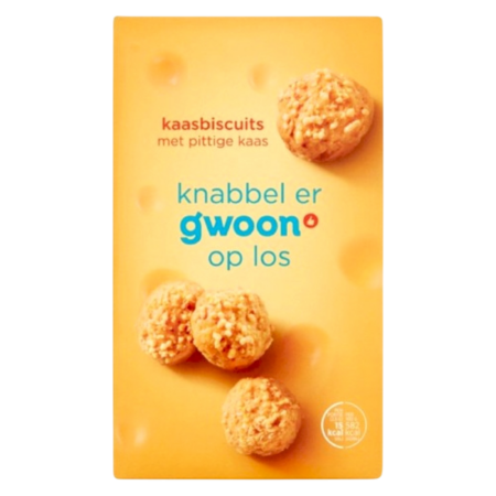 G'woon Kaasbiscuits met Pittige Kaas Product Image