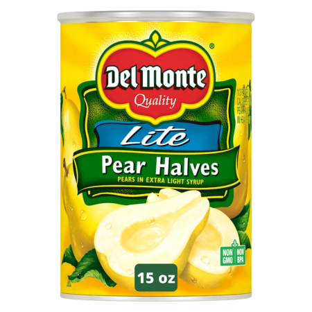 Del Monte Pear Halves Lite Extra Light Syrup Product Image