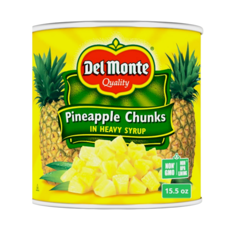 Del Monte Pineapple Chunks in Heavy Syrup (THT: 09/19/2025) Product Image