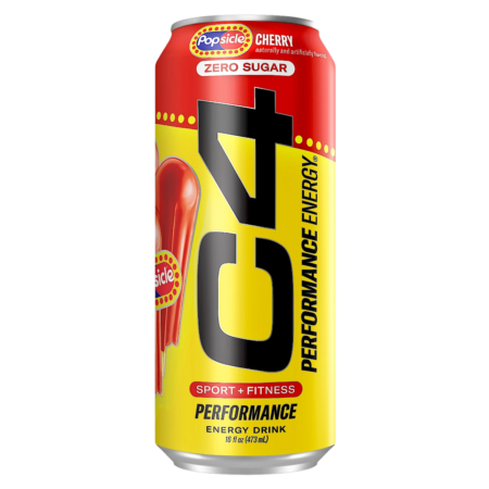 C4 Performance Energy Drink Cherry Popsicle Zero Sugar Product Image