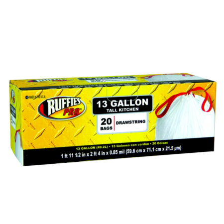 Ruffies Pro Drawstring Bags 13 Gallon Product Image
