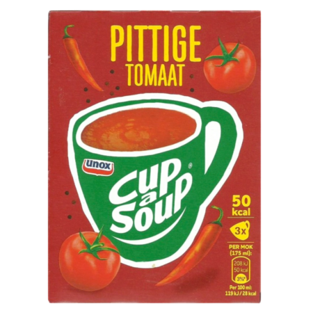 Unox Cup A Soup Pittige Tomaat (THT: 09/30/2025) Product Image