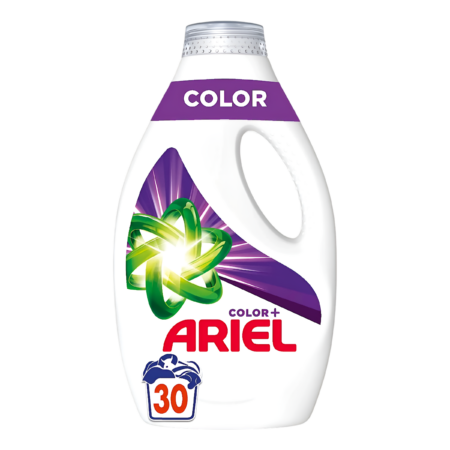 Ariel Liquid Laundry Detergent Color+ Stain Remover Product Image