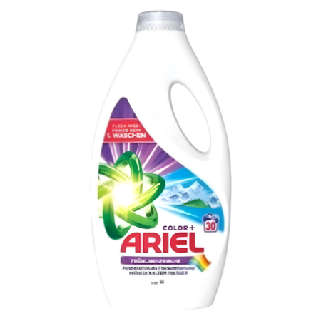 Ariel Liquid Laundry Detergent Spring Freshness Color+ Product Image