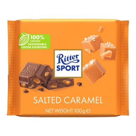 Ritter Sport Chocolate Salted Caramel Product Image