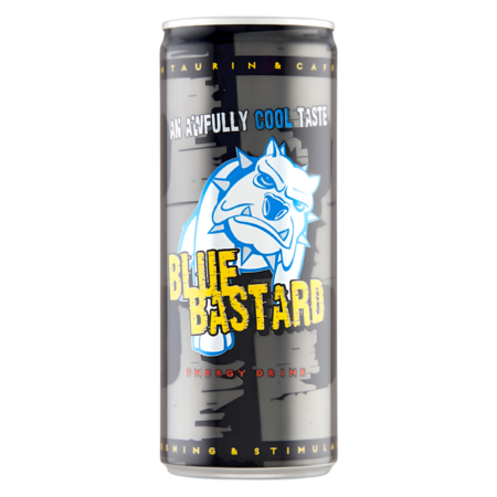 Blue Bastard Energy Drink with Taurine & Caffeine Product Image