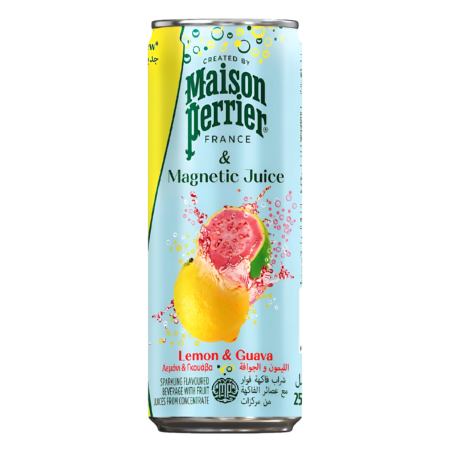 Maison Perrier Magnetic Juice Lemon & Guava Sparkling Flavoured Product Image