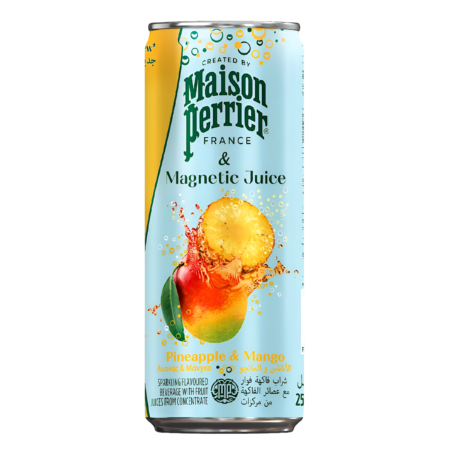 Maison Perrier Magnetic Juice Pineapple & Mango Sparkling Flavoured Product Image