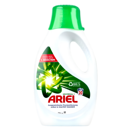 Ariel Liquid Laundry Detergent Stain Removal Product Image