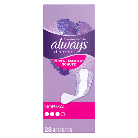 Always Discreet Panty Liners Normal Product Image