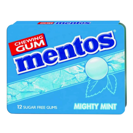 Mentos Chewing Gum Mighty Mint Sugar Free Product Image