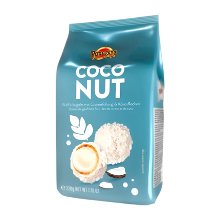 Papagena Waferballs with Cream Filling & Coconut Flakes Product Image