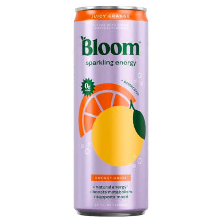 Bloom Energy Drink Sparkling Juicy Orange Product Image