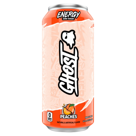 Ghost Energy Drink Peaches Zero Sugar Product Image