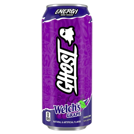 Ghost Energy Drink Welch's Grape Zero Sugar Product Image