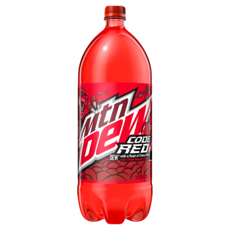 Mtn Dew Code Red With A Rush Of Cherry Flavor Product Image