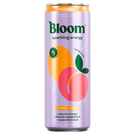 Bloom Energy Drink Sparkling Peach Mango Product Image
