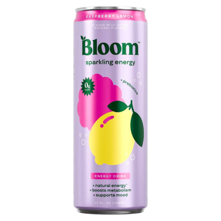 Bloom Energy Drink Sparkling Raspberry Lemon Product Image
