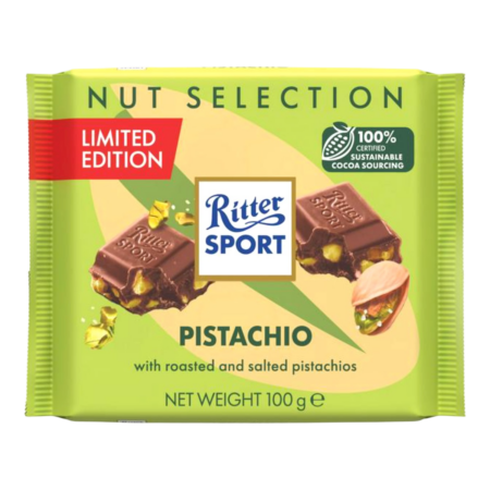 Ritter Sport Pistachio Limited Edition Product Image