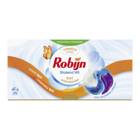 Robijn Wascapsules Stralend Wit Product Image