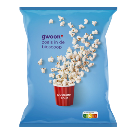 G'woon Popcorn Zout Product Image