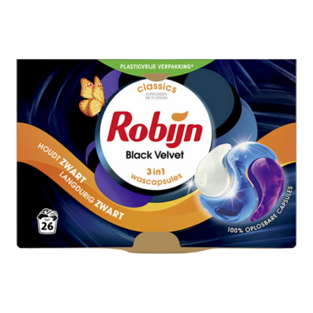Robijn Wascapsules Black Velvet 3IN1 Product Image