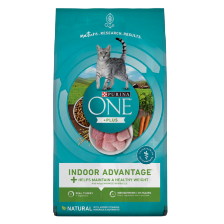 Purina One+Plus Cat Food Indoor Advantage with Real Turkey Product Image