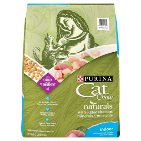 Purina Cat Chow with Savory Real Chicken & Lean Turkey Product Image