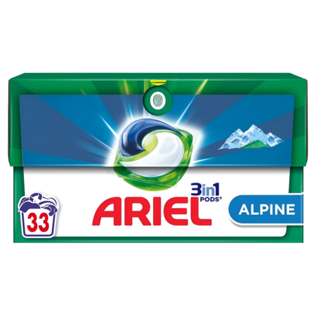 Ariel Washing Caps 3in1 Alpine Product Image