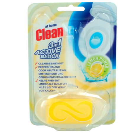 At Home Clean Toiletblock Lemon Power Product Image