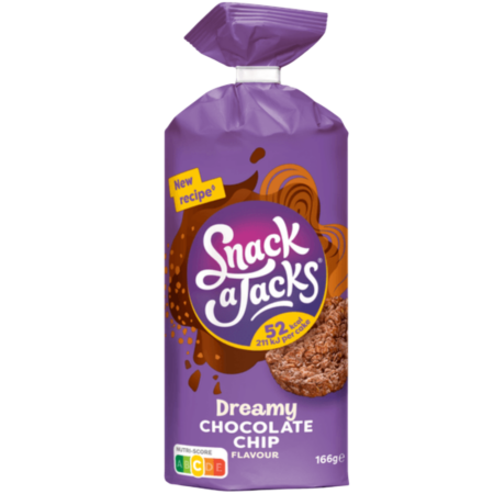 Snack A Jacks Rijstwafels Chocolate Chip Product Image