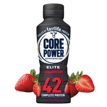 Core Power Milk Shake High Protein Strawberry Elite Product Image