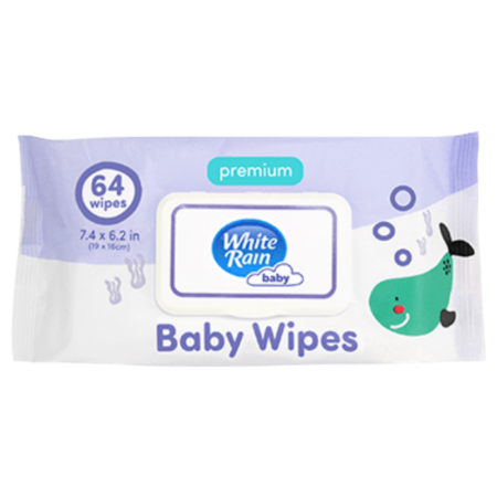 White Rain Baby Wipes Premium Product Image