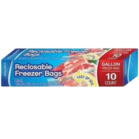Easy Pack Freezer Bags Reclosable 1 Gallon Product Image