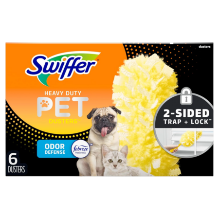 Swiffer Pet Dusters Heavy Duty Odor Defense Febreze Freshness Product Image