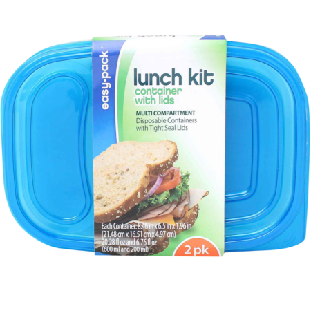 Easy Pack Lunch Kit Container with Lids Product Image
