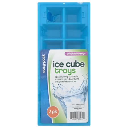 Easy-pack Ice Cube Trays Stackable Design Product Image