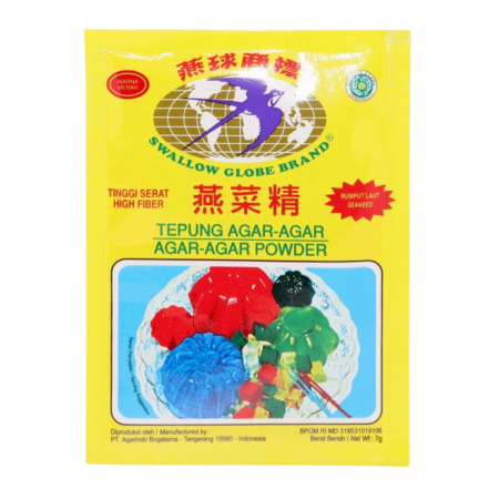 Swallow Globe Brand Agar-Agar Powder Red Product Image