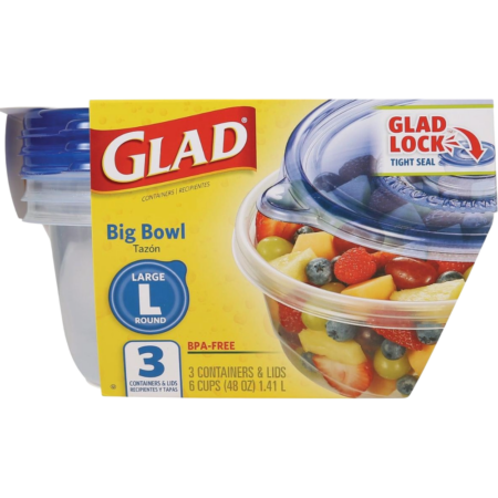 Glad Containers & Lids Large Big Bowl Product Image