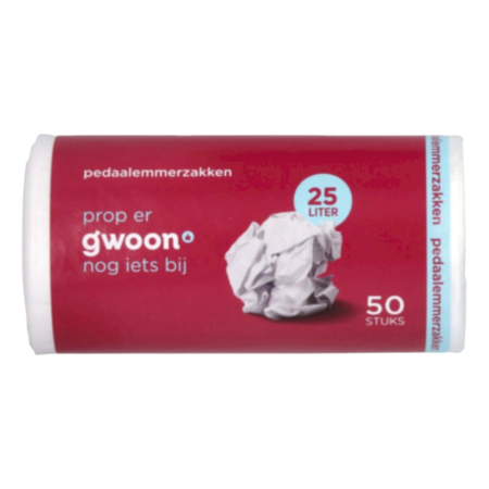 G'woon Pedaalemmerzakjes Product Image